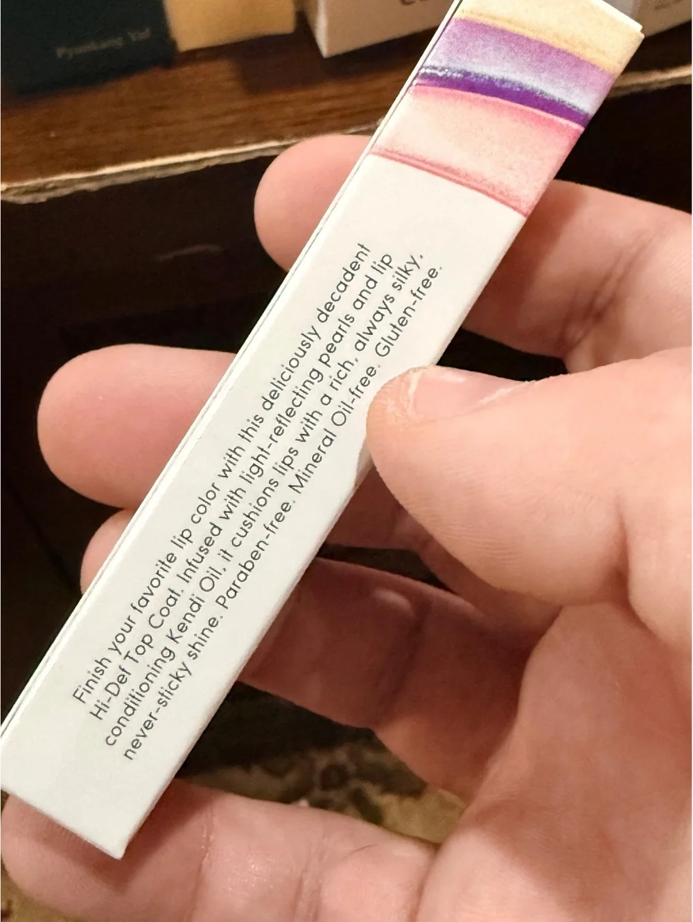 Laura Geller Color Luster Lip Gloss Hi-Def Top Coat Amethyst Glaze